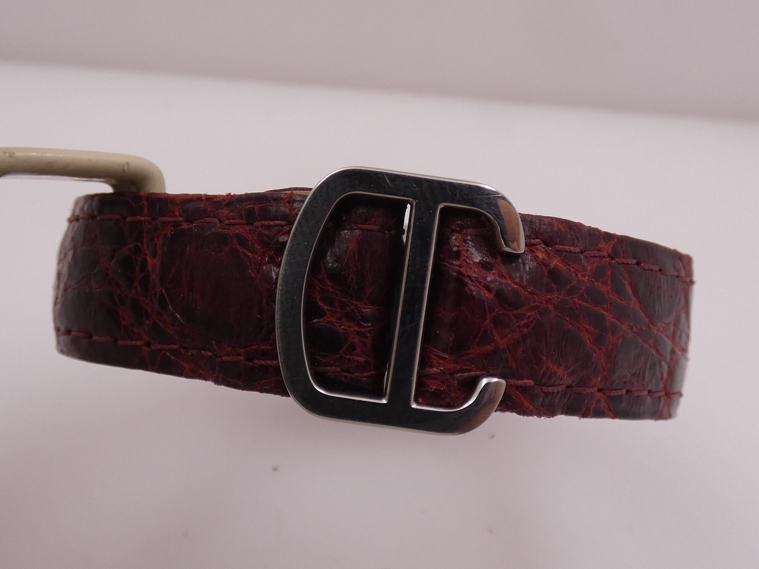 Cartier Tank Solo 3170 - W5200005 For Ladies Cinturino Originale In Pelle Acciaio - immagine 14