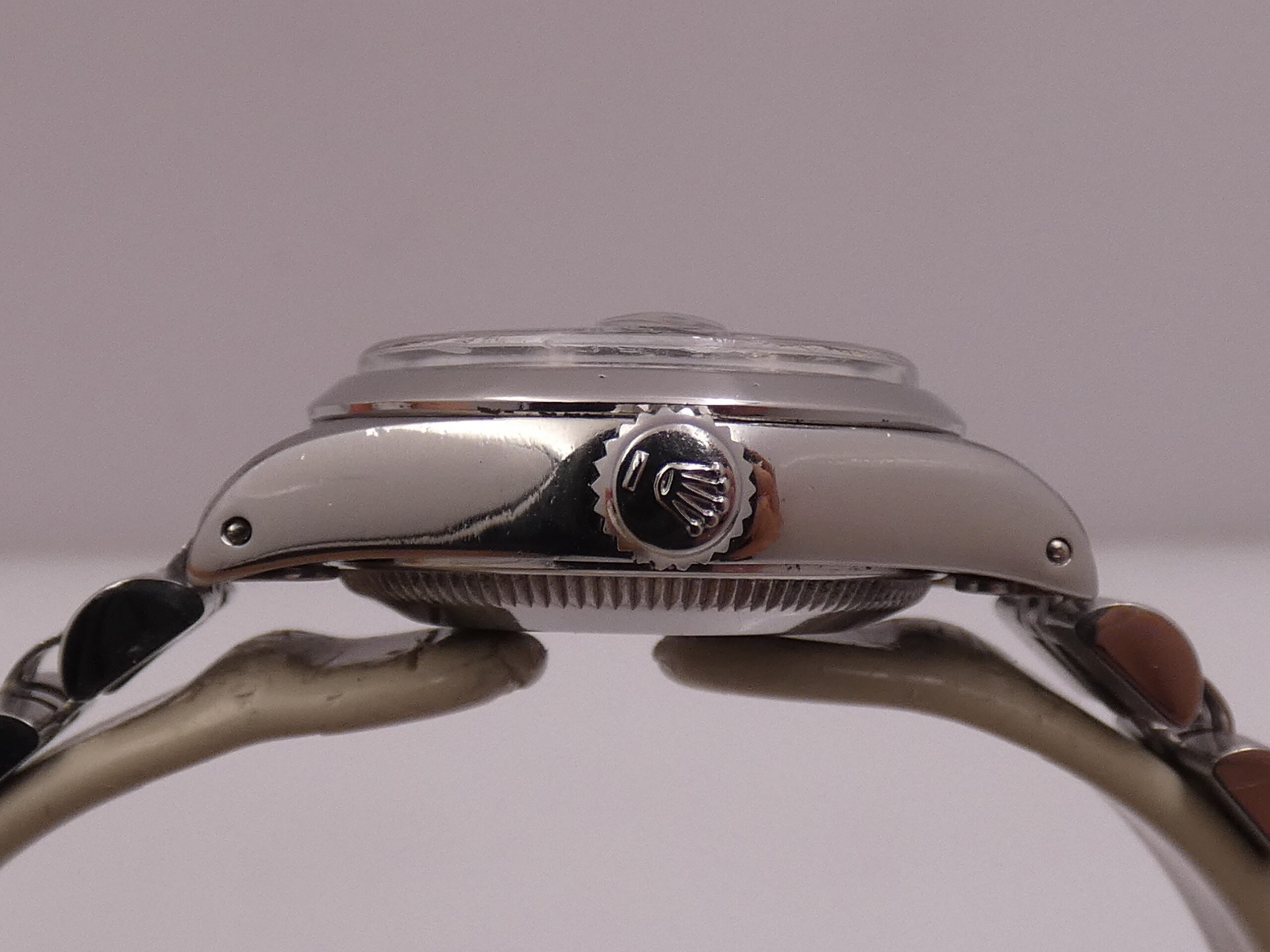 Rolex Lady-Datejust 6916 26mm Bracciale JUBILEE Anno 1977 Blue Soleil Dial Automatico Acciaio - immagine 14