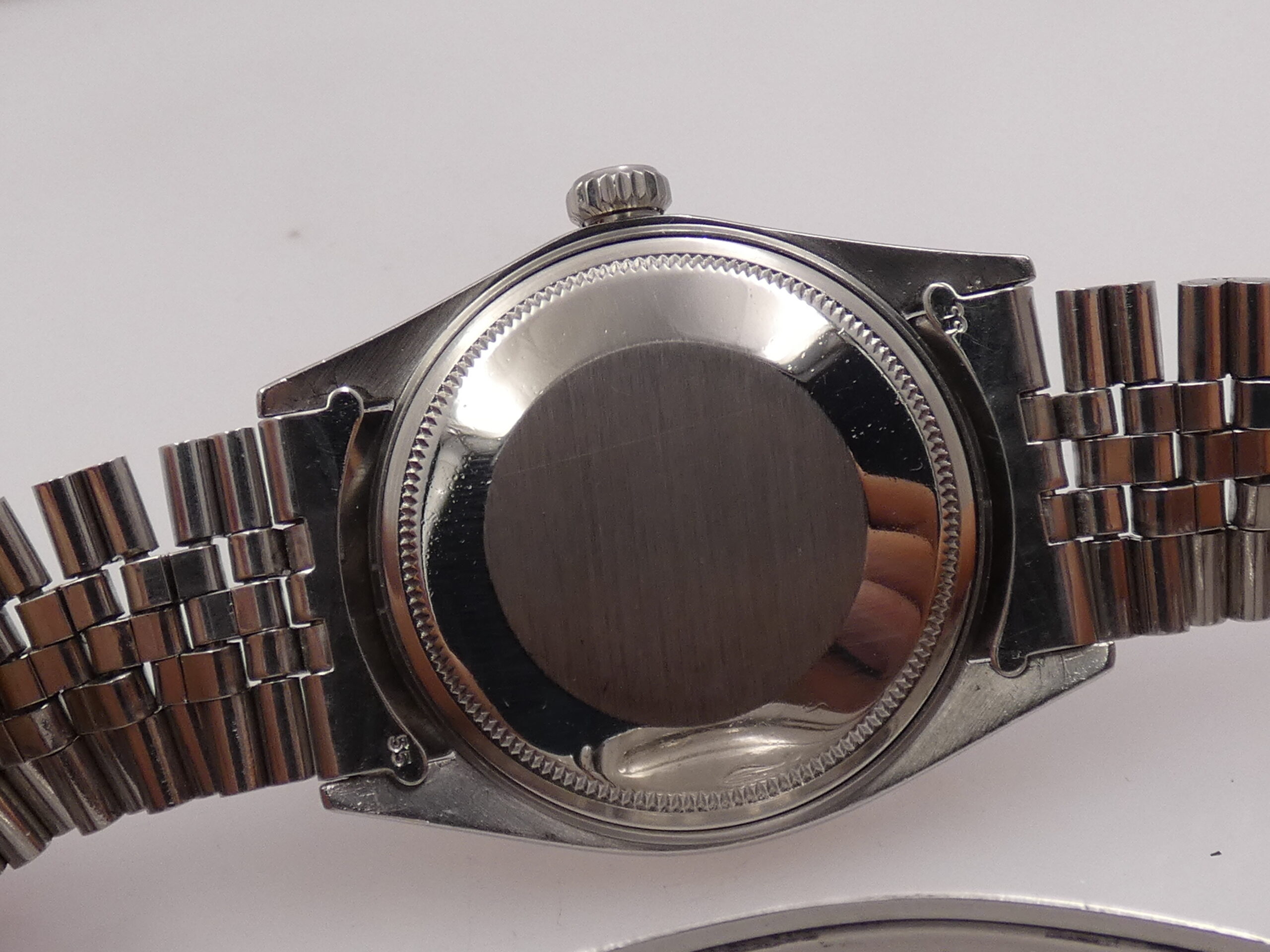 Rolex Datejust 36 1601 Ghiera Oro Bianco18Kt Anno1971 Bracciale Jubilee Automatico Acciaio - immagine 15