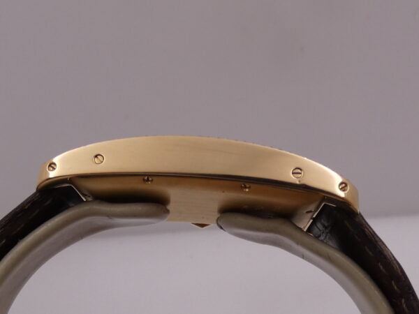 Cronografo Cartier Tank Américaine 2568 Factory Diamonds WITH PAPERS Oro Massiccio 18Kt WB705851