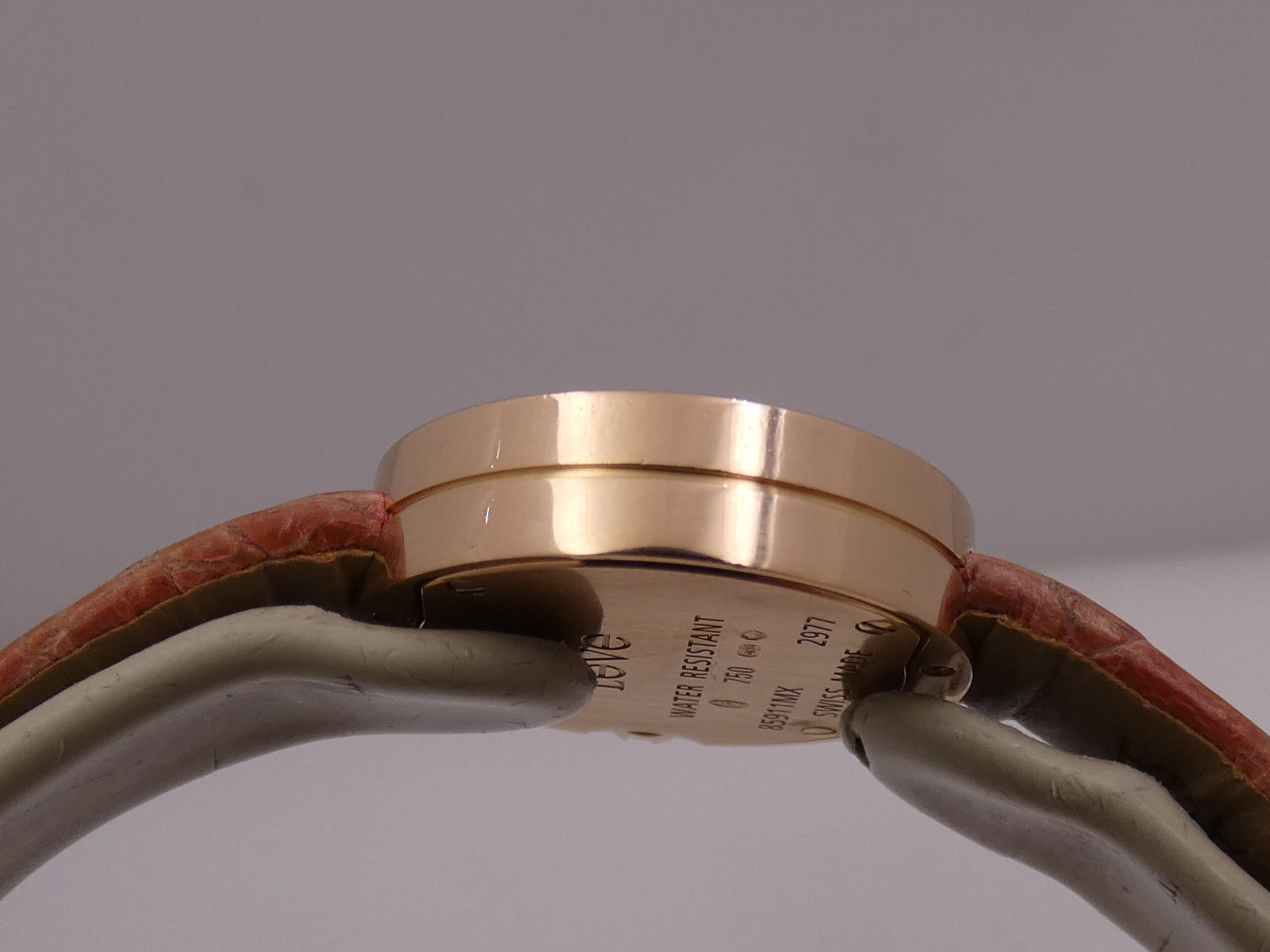 Cartier Love Lady 2977 Factory Diamonds Bezel Oro Rosa 18Kt WITH PAPERS Anno 2008 WE800631 - immagine 15