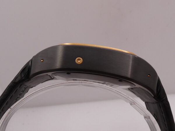 Cronografo Cartier Santos 100 XL 3104 Titanio & Acciaio BOX&PAPERS Ghiera Oro Rosa 18Kt ANNO 2009 Automatico W2020004