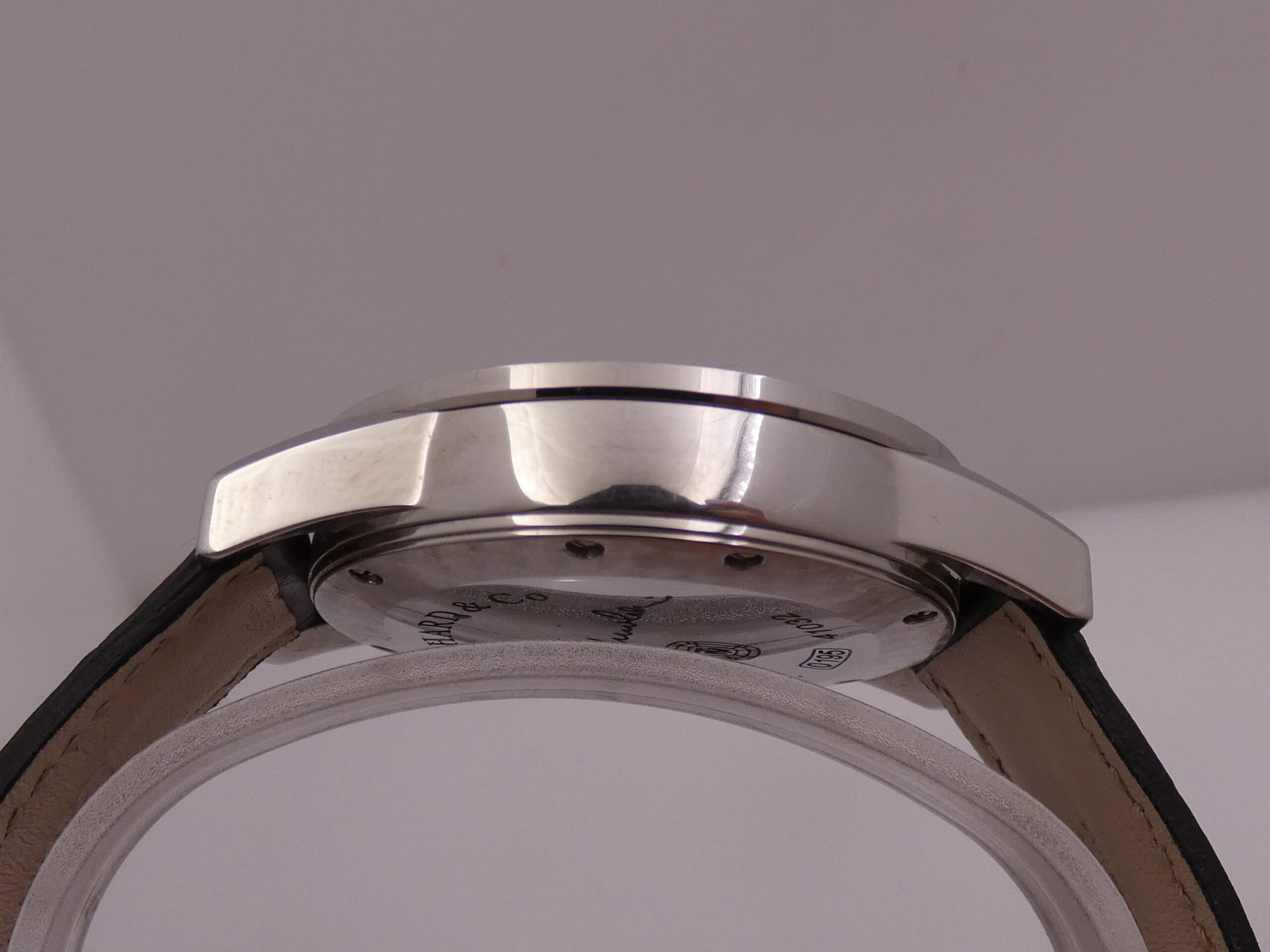 Eberhard & Co. Tazio Nuvolari 41032 LIKE NEW AUTOMATICO WITH BOX Black Perleè Dial RED INDEX - immagine 15