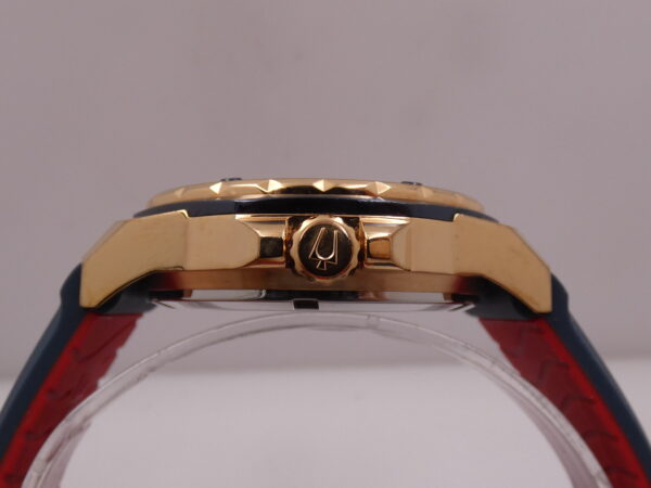 Bulova Marine Star 98A227 Rose G.F. Open Heart Automatico Acciaio