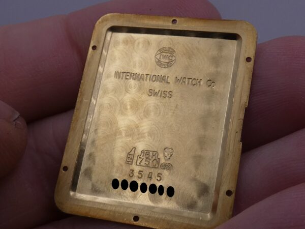 IWC Novecento Calendario Perpetuo Fasi Luna 3545 FULL SET Oro Massiccio 18Kt Anno 1989 Automatico