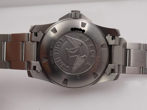 Longines HydroConquest 41mm Automatico With BOX Ghiera in Ceramica L3.781.4 Braccialato Acciaio