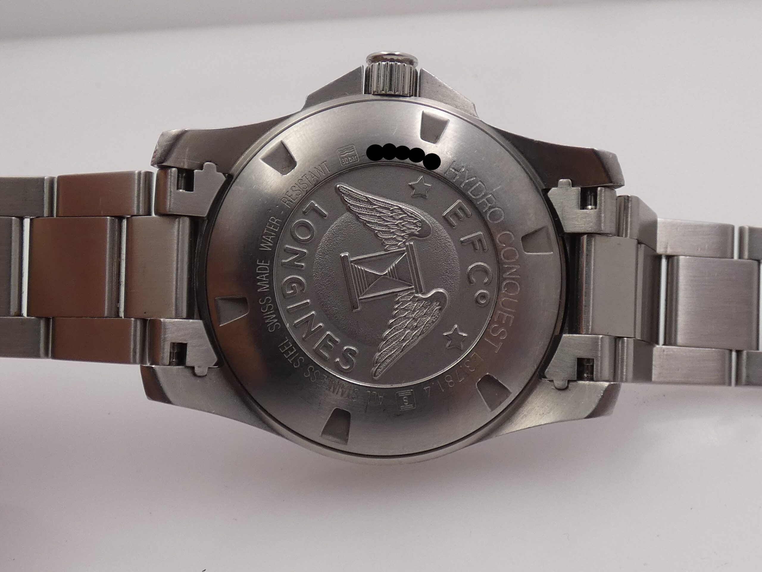 Longines HydroConquest 41mm Automatico With BOX Ghiera in Ceramica L3.781.4 Braccialato Acciaio - immagine 16