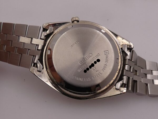 Seiko 5 Sports Day-Date Vintage ICE BLUE DIAL With BOX Anni 70's Automatico Acciaio Jubilee