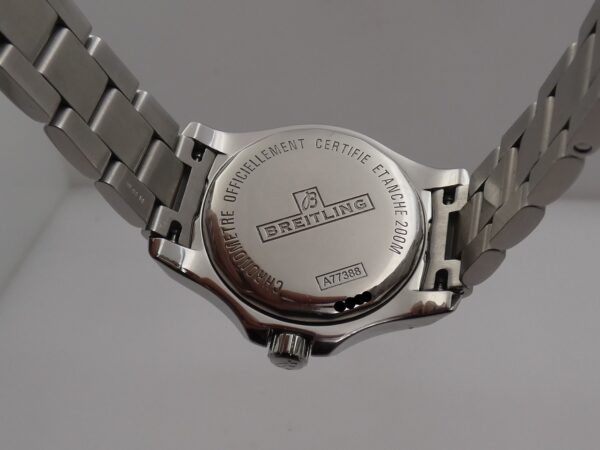 Breitling Colt Lady 33mm A77388 M.O.P. & DIAMONDS DIAL BOX&PAPERS Anno 2017 Acciaio Braccialato