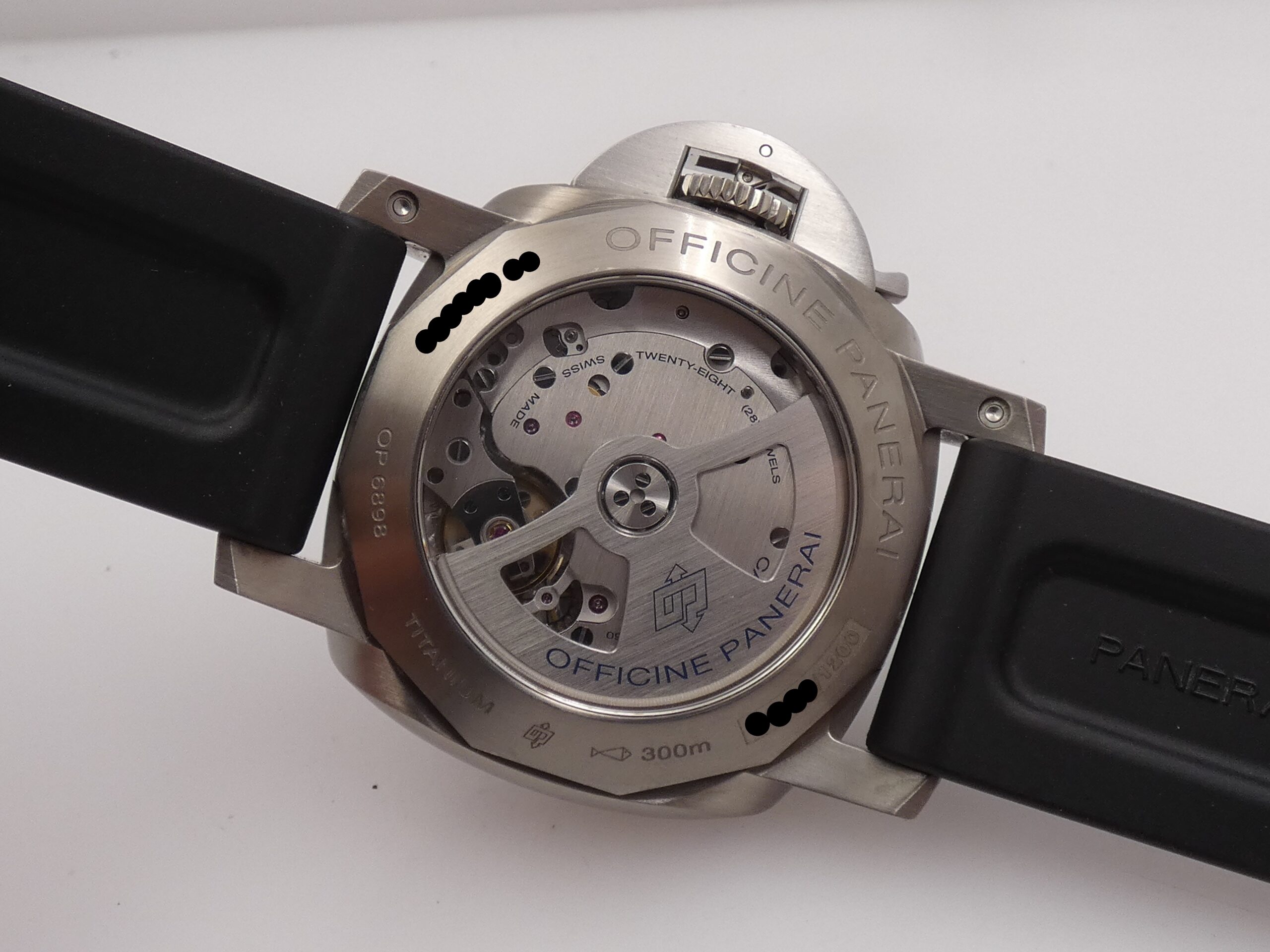 Panerai Luminor Marina 1950 3 Days Automatico TABACCO DIAL PAM00351 Titanio BOX&PAPERS Anno 2015 OP6898 LIMITED EDITION 1200pz AL MONDO - immagine 17