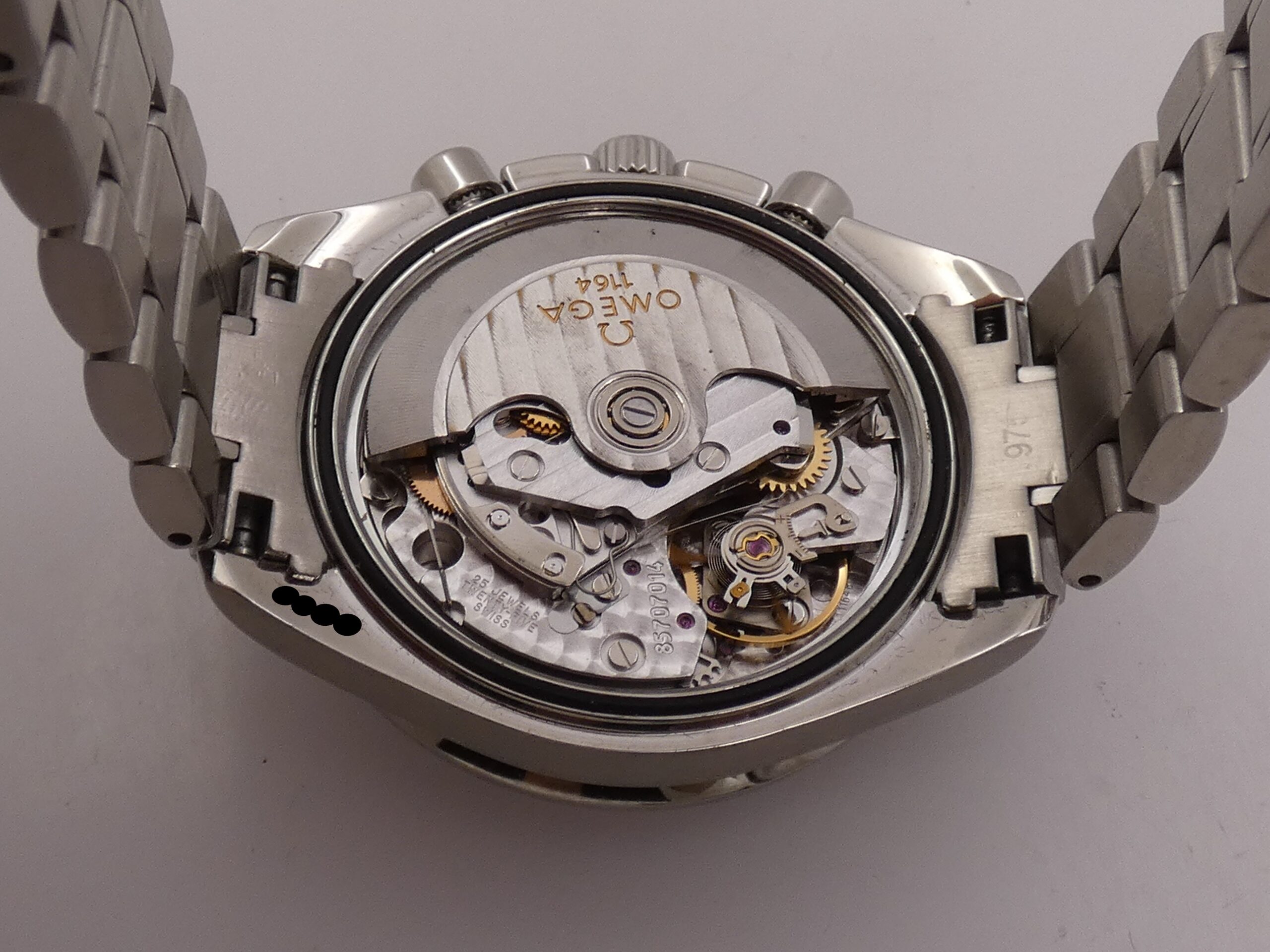 Cronografo Omega Speedmaster Date With PAPERS 178.0055 ANNO 2011 Automatic Chronometer 32105100 Acciaio Braccialato - immagine 17