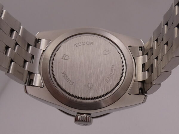 Tudor Glamour Date-Day 39mm 56000 LIKE NEW Automatico Black Dial Acciaio OROLOGIO TOP