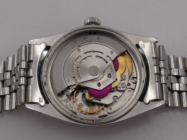 Rolex Datejust 36 1601 Ghiera Oro Bianco18Kt Anno1971 Bracciale Jubilee Automatico Acciaio