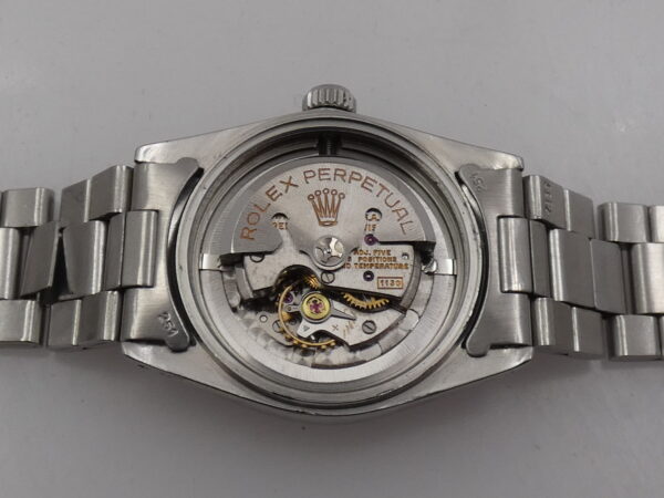 Rolex Oyster Perpetual 31 MID-SIZE 6548 Ghiera Oro Bianco 18Kt ANNO 1964 Automatico Bracciale Oyster for Ladies Rotore a Farfalla Acciaio