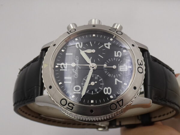 Breguet Type XX Transatlantique Cronografo Flyback 3820ST OTTIME CONDIZIONI Anni 2000's Automatico