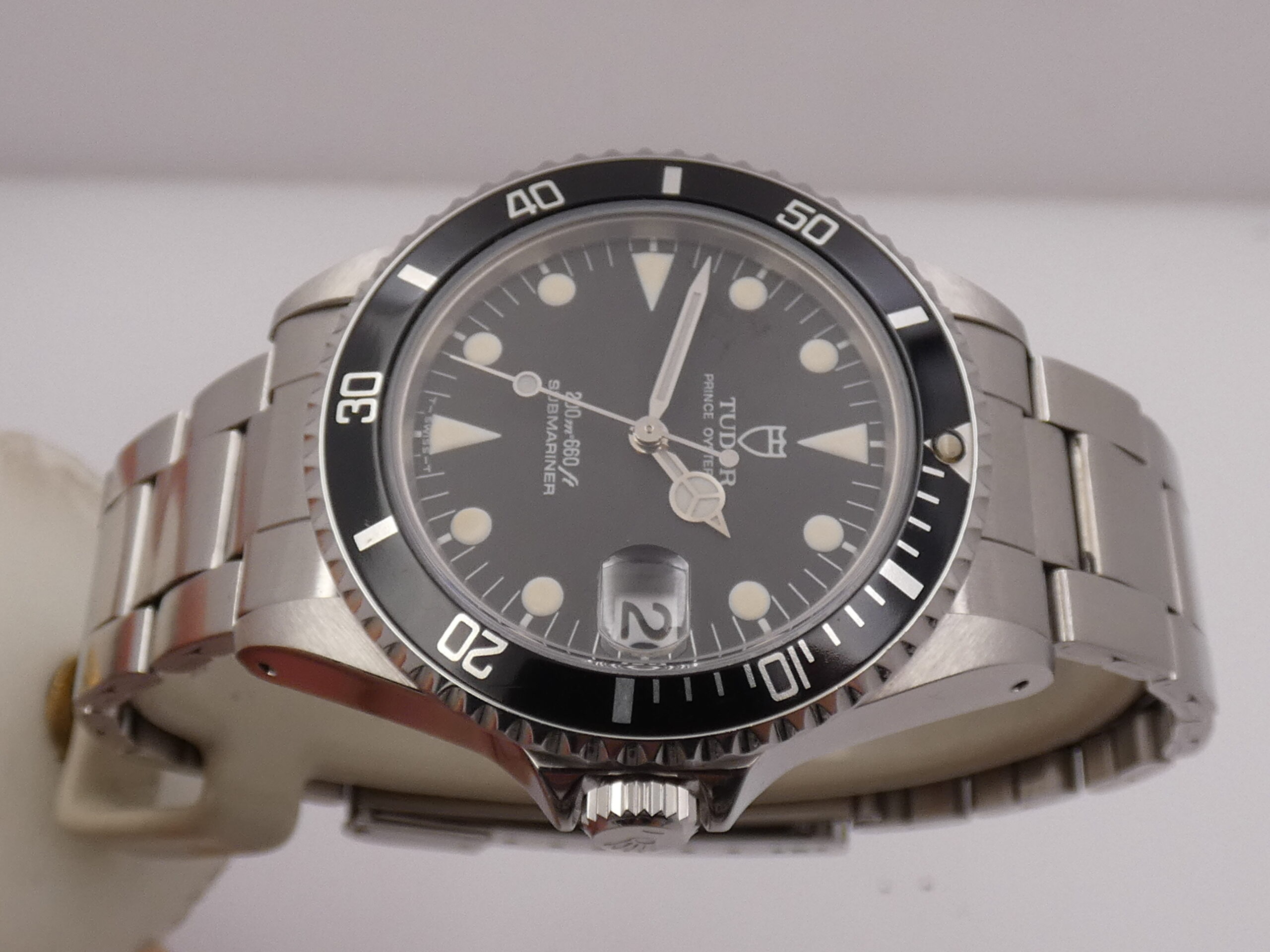Tudor Submariner By Rolex 75090 36mm SERVICED IN TUDOR 2020 Anno 1992 Automatico Acciaio Bracciale Oyster - immagine 3