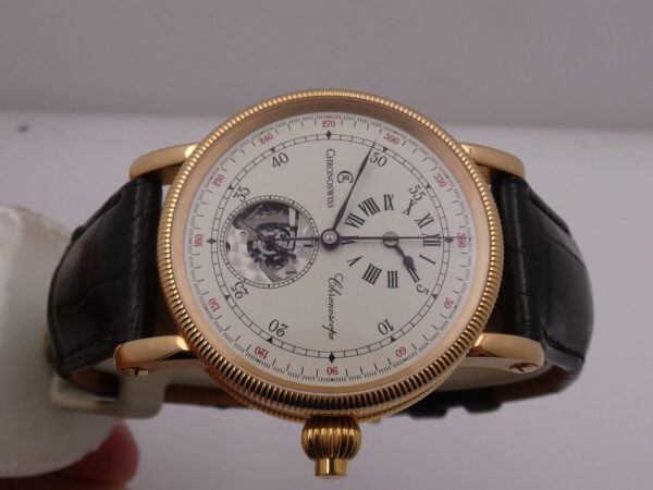 Cronografo Chronoswiss Chronoscope Monopulsante CH1521R TOP CONDITION Oro Rosso 18Kt BOX&PAPERS Anno 2007 Automatico