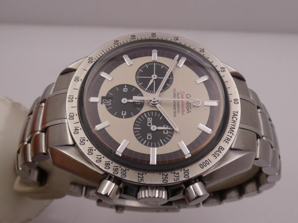 Cronografo Omega Speedmaster Schumacher Legend 3559.3200 JUST SERVICED Automatico Acciaio Limited Edition 6000PCS Tributo a Michael Schumacher