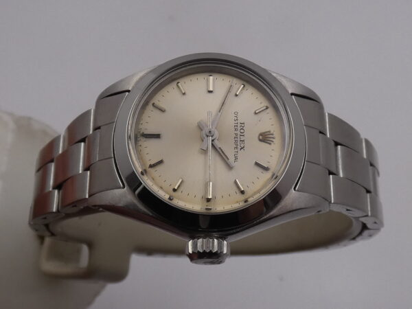 Rolex Oyster Perpetual Lady 6618 24mm ANNO 1969 Automatico Acciaio Bracciale Oyster