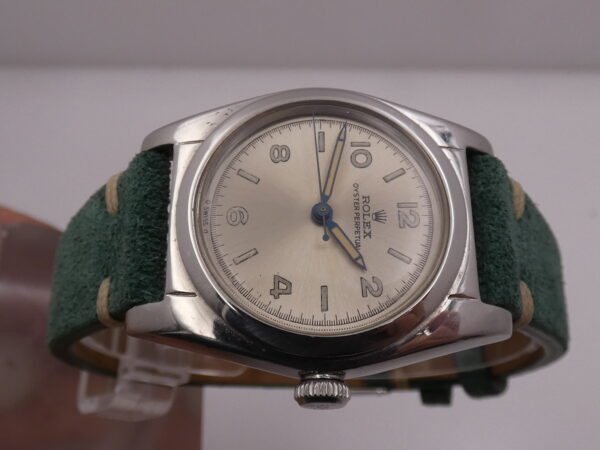 Rolex Oyster Perpetual Ovetto Bubbleback 2940 Automatico ANNO 1945 Acciaio Vintage