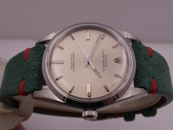Rolex Oyster Perpetual 36 1018 FROM 1968 Automatico Argentè Tritium Dial Acciaio Vintage