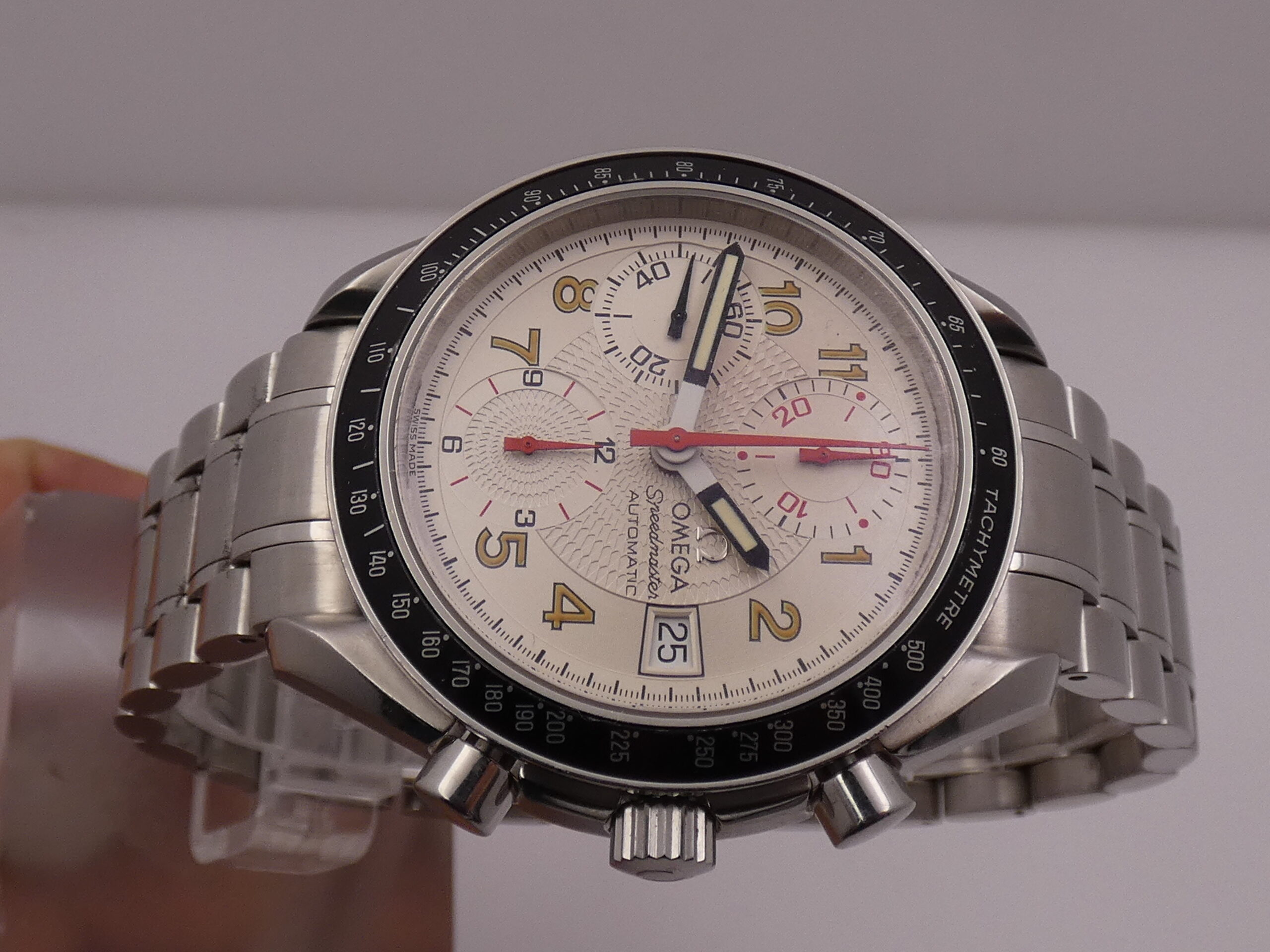 Cronografo Omega Speedmaster Mark 40 With PAPERS ANNO 1998 Automatico 3513.33 Acciaio 175.0083 - immagine 3