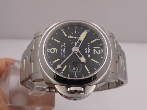 Panerai Luminor GMT PAM00297 BOX&PAPERS Anno 2012 Automatico Acciaio Braccialato OP6761 LIMITED EDITION 600Pz Nel MONDO