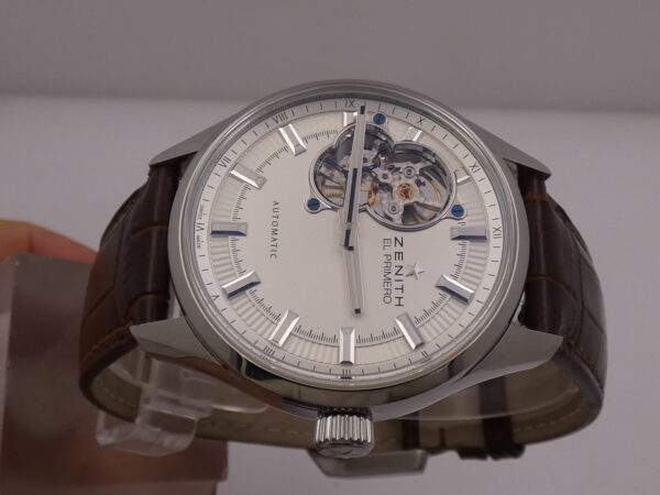 Zenith El Primero Synopsis Open Hearth TOP CONDITION WITH PAPERS Automatico Acciaio 03.2170.4613