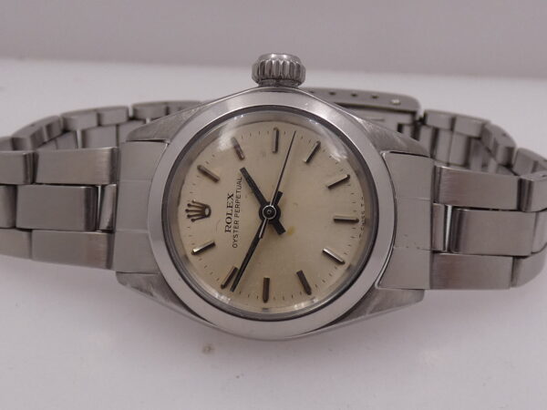 Rolex Oyster Perpetual Lady 6618 24mm ANNO 1967 Automatico Acciaio Bracciale Oyster VINTAGE