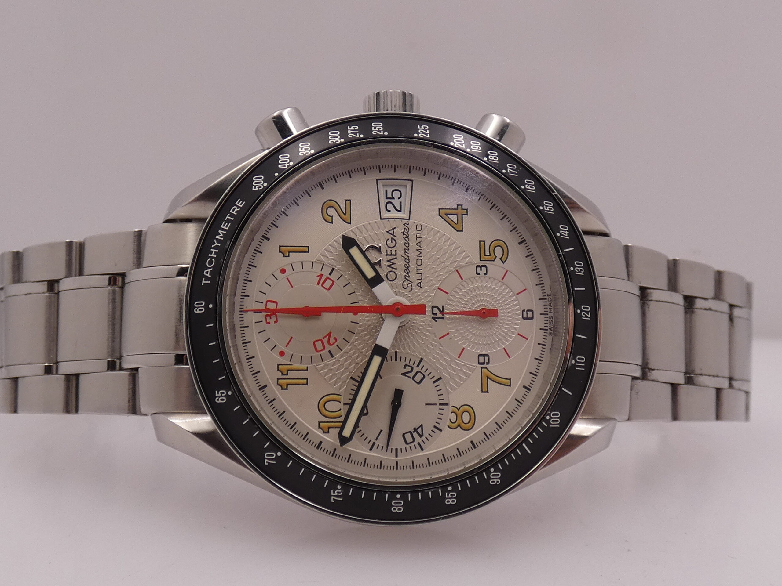 Cronografo Omega Speedmaster Mark 40 With PAPERS ANNO 1998 Automatico 3513.33 Acciaio 175.0083 - immagine 4