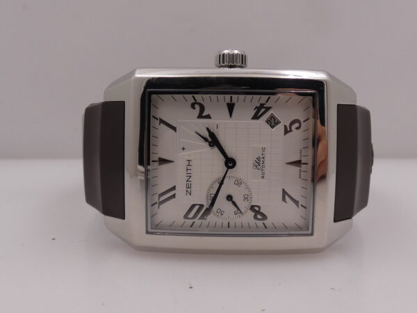 Zenith Port Royal Elite Power Reserve XL With PAPERS Automatic Date Acciaio 03.0550.685 ANNI '2000s