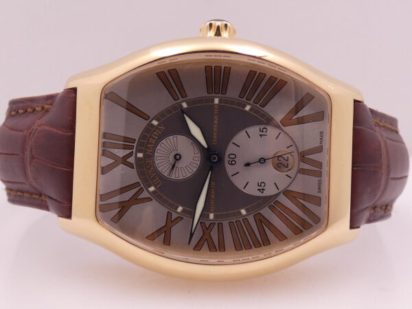 Ulysse Nardin Michelangelo Gigante Chronometer Power Reserve N.O.S. Oro Rosa 18Kt BOX PAPERS & C.O.S.C. Automatico New Old Stock