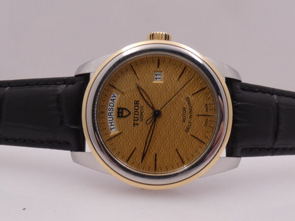 Tudor Glamour Date-Day 39mm 56003 Acciaio & Oro 18Kt WITH PAPERS Anno 2015 Automatico