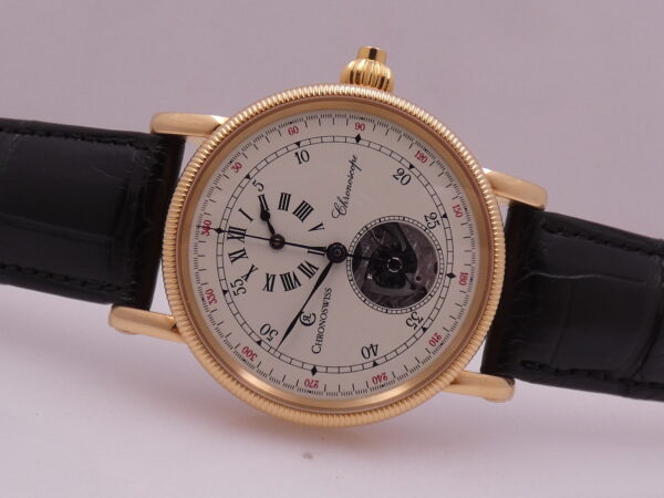 Cronografo Chronoswiss Chronoscope Monopulsante CH1521R TOP CONDITION Oro Rosso 18Kt BOX&PAPERS Anno 2007 Automatico