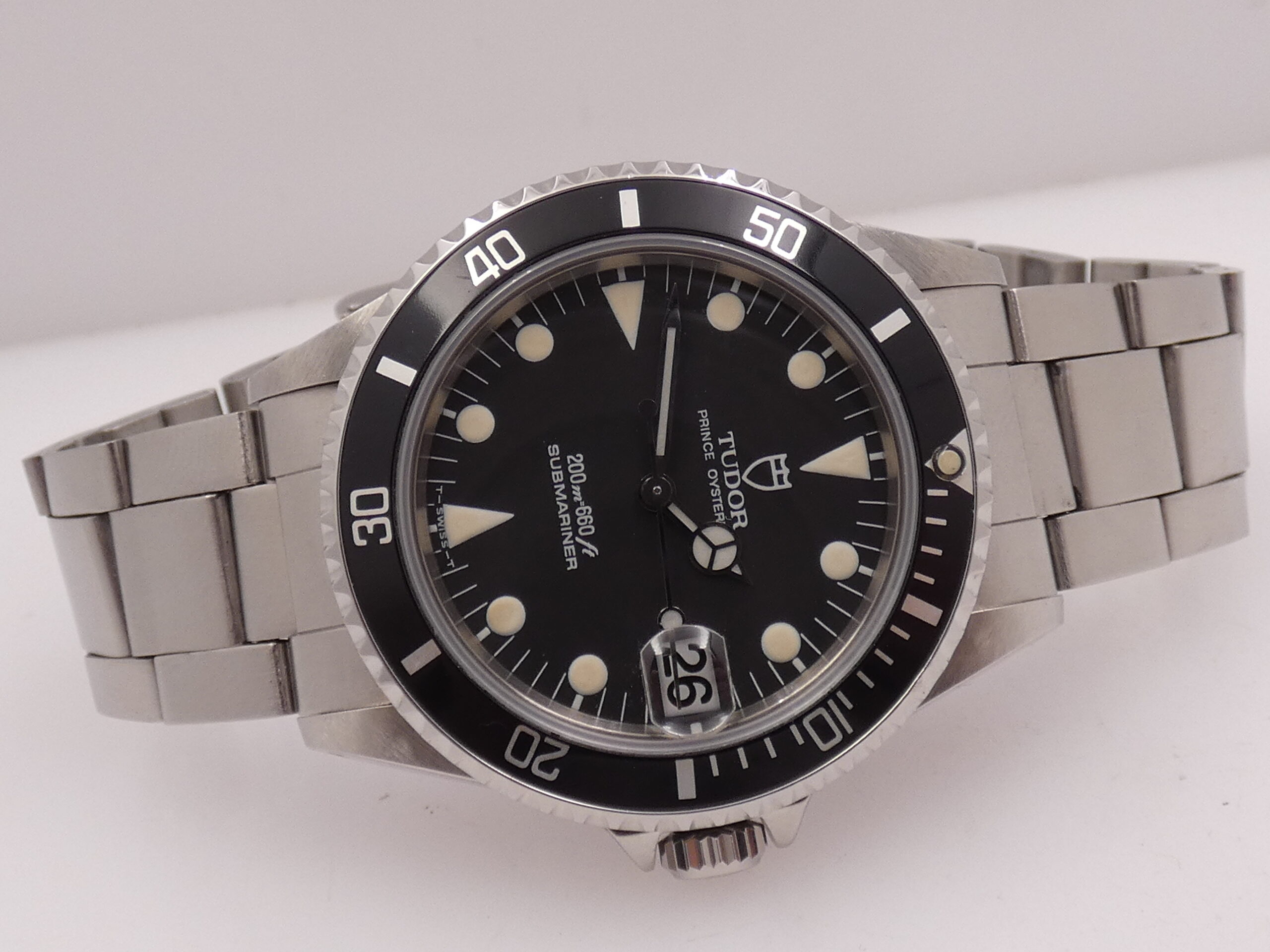 Tudor Submariner By Rolex 75090 36mm SERVICED IN TUDOR 2020 Anno 1992 Automatico Acciaio Bracciale Oyster - immagine 5