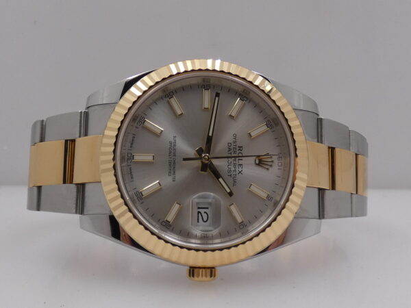 Rolex Datejust 41 126333 TOP CONDITION Oro 18Kt & Acciaio BOX&PAPERS ITALIA 2019 Unico Proprietario Automatico Bracciale Oyster