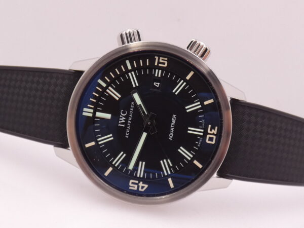 IWC Aquatimer IW323101 Dual Crown 44mm Automatic Date Anni 2000's Acciaio