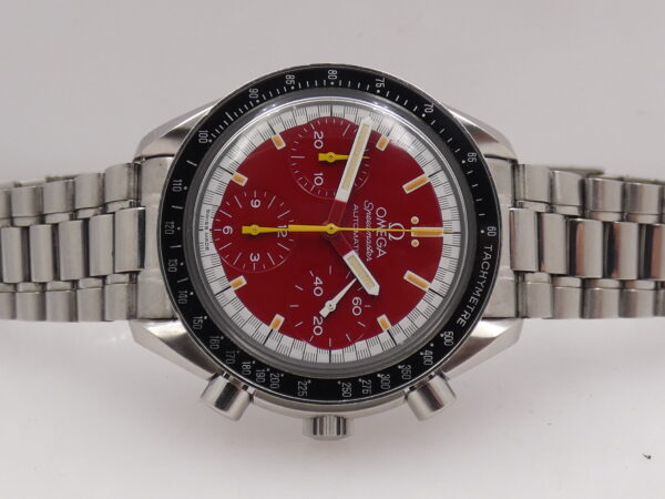 Cronografo Omega Speedmaster Reduced Michael Schumacher 35106100 JUST SERVICED Anno 1995 Automatico Acciaio 175.0032