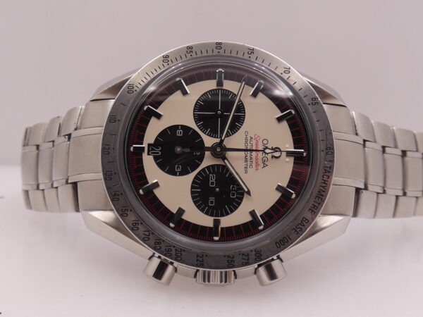 Cronografo Omega Speedmaster Schumacher Legend 3559.3200 JUST SERVICED Automatico Acciaio Limited Edition 6000PCS Tributo a Michael Schumacher