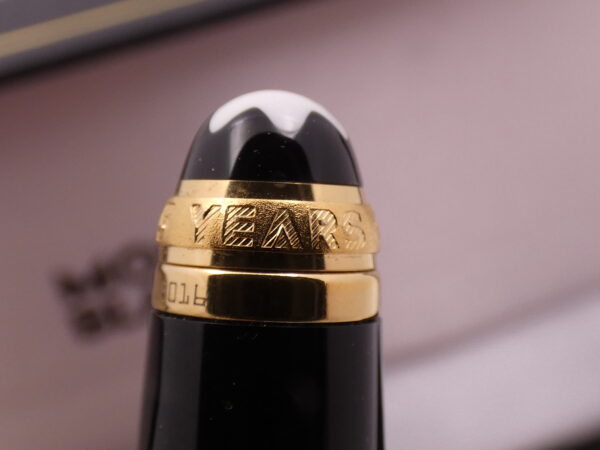 Penna Montblanc Meisterstück Gold-Coated Classique 18Kt G.F. Diamond & M.O.P. Pen Head WITH BOX Anno 1999 Edizione Speciale 75° Anniversario