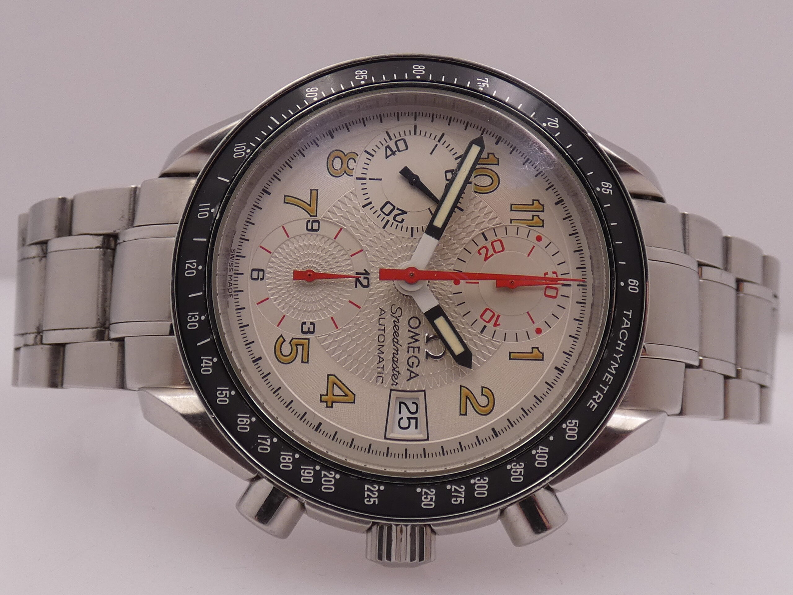 Cronografo Omega Speedmaster Mark 40 With PAPERS ANNO 1998 Automatico 3513.33 Acciaio 175.0083 - immagine 5