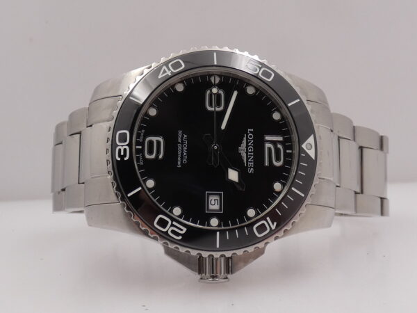 Longines HydroConquest 41mm Automatico With BOX Ghiera in Ceramica L3.781.4 Braccialato Acciaio