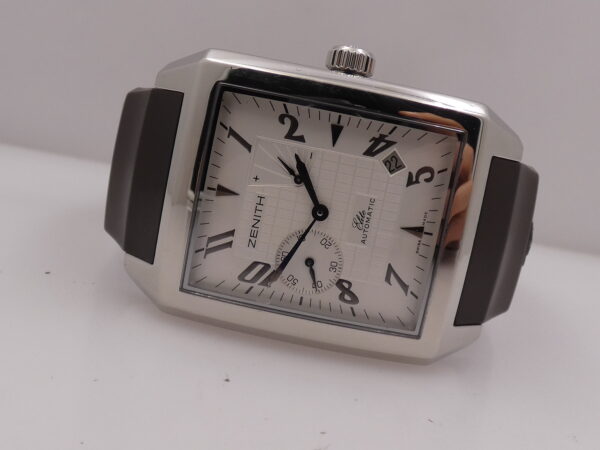 Zenith Port Royal Elite Power Reserve XL With PAPERS Automatic Date Acciaio 03.0550.685 ANNI '2000s