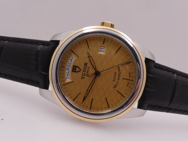 Tudor Glamour Date-Day 39mm 56003 Acciaio & Oro 18Kt WITH PAPERS Anno 2015 Automatico