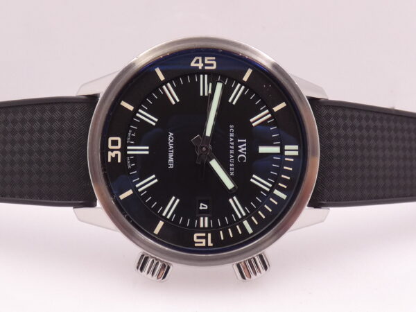 IWC Aquatimer IW323101 Dual Crown 44mm Automatic Date Anni 2000's Acciaio