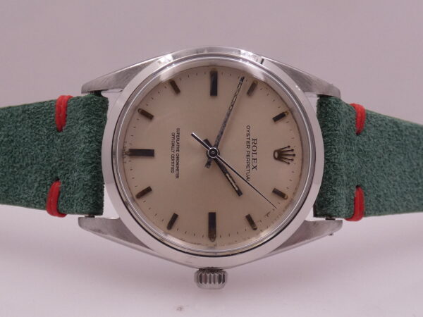 Rolex Oyster Perpetual 36 1018 FROM 1968 Automatico Argentè Tritium Dial Acciaio Vintage