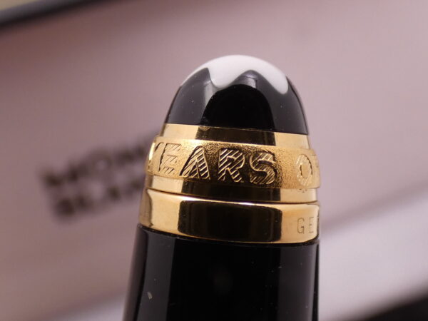 Penna Montblanc Meisterstück Gold-Coated Classique 18Kt G.F. Diamond & M.O.P. Pen Head WITH BOX Anno 1999 Edizione Speciale 75° Anniversario