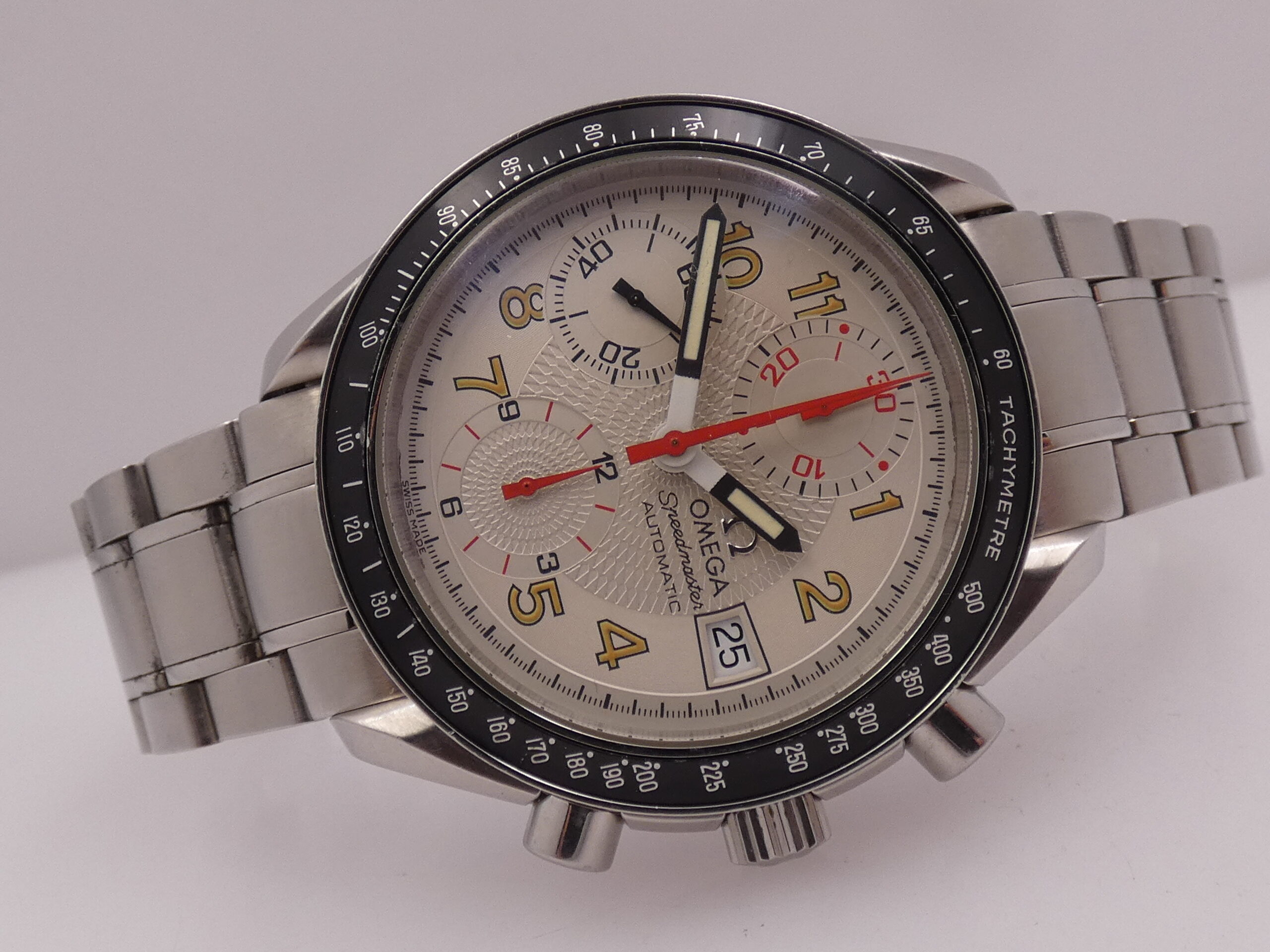 Cronografo Omega Speedmaster Mark 40 With PAPERS ANNO 1998 Automatico 3513.33 Acciaio 175.0083 - immagine 6