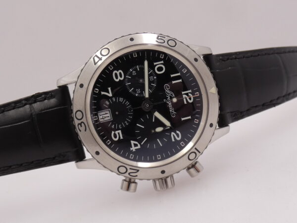 Breguet Type XX Transatlantique Cronografo Flyback 3820ST OTTIME CONDIZIONI Anni 2000's Automatico