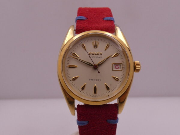 Rolex Oysterdate Precision Roulette 6494 18Kt G.F. FROM 1956 Carica Manuale Vintage